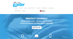 Desktop Screenshot of geder.org